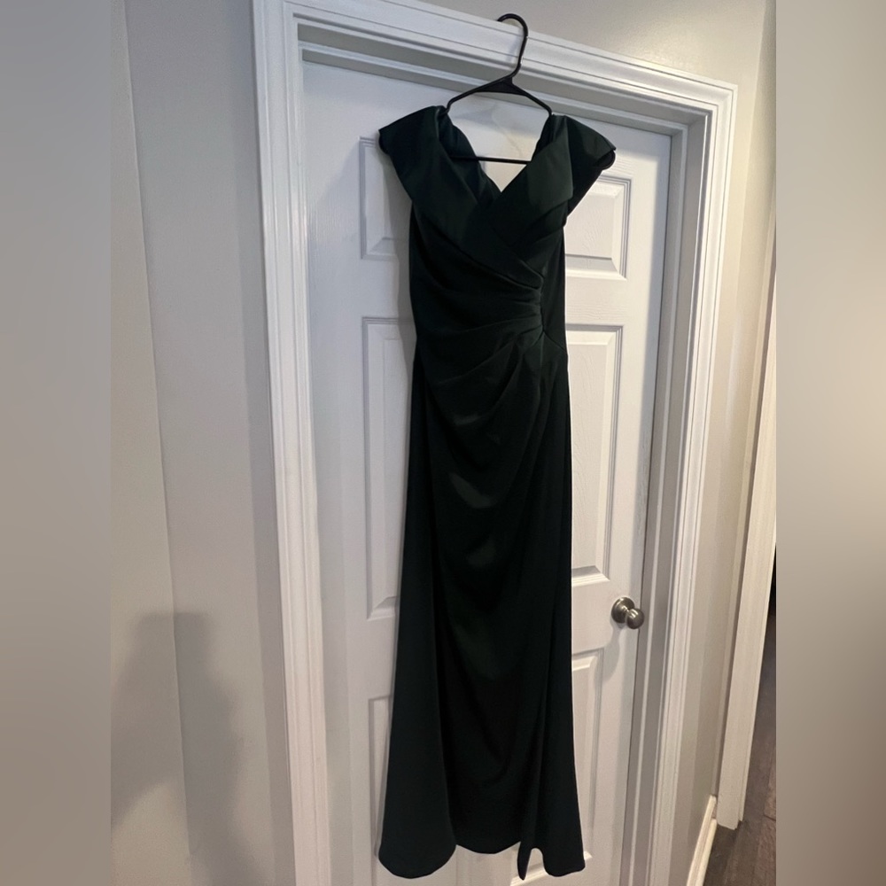 Evening Dress Dark Green